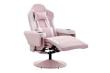 NNEKG Hotshot Recliner Gaming Chair (Pink White)