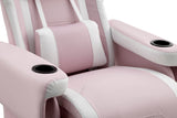 NNEKG Hotshot Recliner Gaming Chair (Pink White)