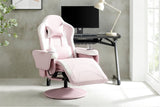 NNEKG Hotshot Recliner Gaming Chair (Pink White)
