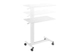NNEKG Laptop and Side Table Gas Lift (White)