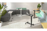 NNEKG Laptop and Side Table Gas Lift (White)