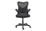 NNEKG Palo Alto Low Back Office Chair (Black)