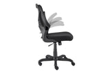 NNEKG Palo Alto Low Back Office Chair (Black)