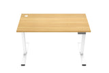 NNEKGE Standing Split Desk (Natural White)