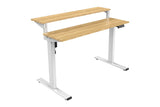 NNEKGE Standing Split Desk (Natural White)
