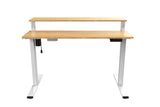 NNEKGE Standing Split Desk (Natural White)