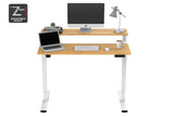 NNEKGE Standing Split Desk (Natural White)