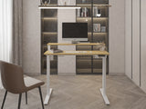 NNEKGE Standing Split Desk (Natural White)