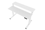 NNEKGE Standing Split Desk (White White)