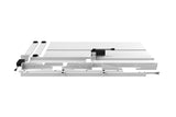 NNEKGE Standing Split Desk (White White)