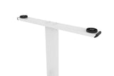 NNEKGE Standing Split Desk (White White)