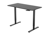 NNEKG Standing Manual Desk (Black Black)