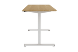 NNEKG Standing Manual Desk (Natural White)