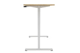 NNEKG Standing Manual Desk (Natural White)