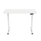NNEKG Standing Manual Desk (White White)