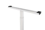 NNEKG Standing Manual Desk (White White)