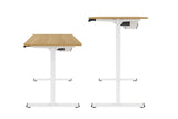 NNEKGE ET150 Series Standing Desk with USB Port (Natural White)