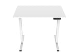 NNEKGE ET150 Series Standing Desk with USB Port (White White)