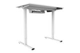 NNEKGE ET150 Series Standing Desk with USB Port (White White)