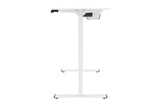 NNEKGE ET150 Series Standing Desk with USB Port (White White)