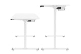 NNEKGE ET150 Series Standing Desk with USB Port (White White)