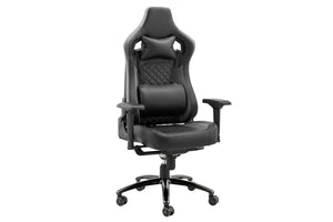NNEKG Subzero Quilted Premium Gaming Chair (Black Grey)