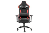 NNEKG Subzero Quilted Premium Gaming Chair (Black Red)