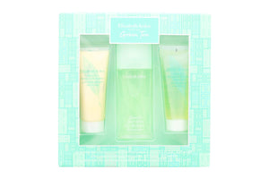 NNEKG Elizabeth Arden Green Tea 3 Piece Set Scent Spray 100ml + Body Lotion 100ml + Shower Gel 100ml