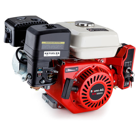 NNEMB 7HP Petrol Engine Stationary Motor OHV Horizontal Shaft Electric Start 4-stroke