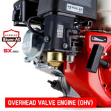 NNEMB 7HP Petrol Stationary Engine OHV 4-Stroke Horizontal Shaft Replacement Motor