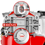 NNEMB 7HP Petrol Stationary Engine OHV 4-Stroke Horizontal Shaft Replacement Motor