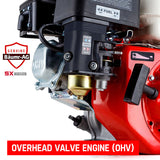 NNEMB 13HP Petrol Stationary Engine OHV 4 Stroke Horizontal Shaft Electric Start Motor