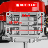 NNEMB 13HP Petrol Stationary Engine OHV 4 Stroke Horizontal Shaft Electric Start Motor