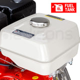 NNEMB 13HP Petrol Stationary Engine 4-stroke OHV Motor Horizontal Shaft Recoil Start