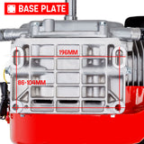 NNEMB 13HP Petrol Stationary Engine 4-stroke OHV Motor Horizontal Shaft Recoil Start