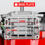 NNEMB 16HP Petrol Stationary Engine OHV Motor Horizontal Shaft Electric Recoil Start