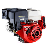 NNEMB 16HP Petrol Stationary Engine OHV Motor Horizontal Shaft Electric Recoil Start