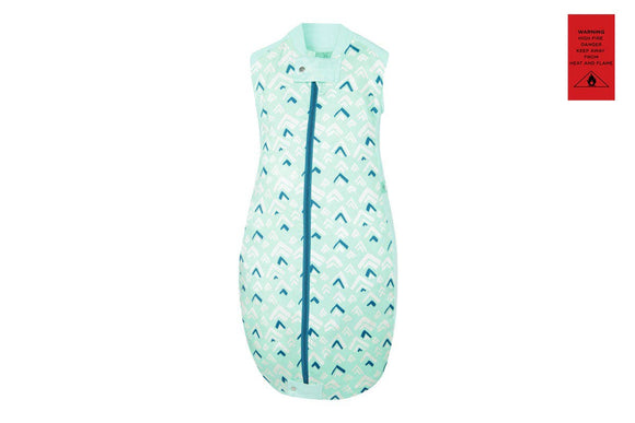 NNEKG ergoPouch Sheeting Sleeping Bag 0.3 TOG Mountains 2 12 Months