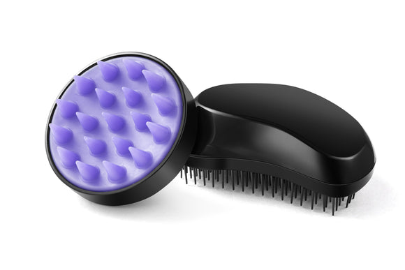 NNEKG Estelle Detangle Hair Brush & Scalp Massager Pack (1 Pack)