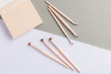 NNEKGE 6 Piece Eyeshadow Eyeliner Brush Set