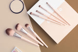 NNEKG Estelle 7 Piece Makeup Brush Set