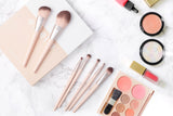 NNEKG Estelle 7 Piece Makeup Brush Set