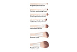 NNEKG Estelle 7 Piece Makeup Brush Set