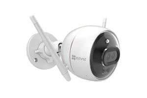 NNEKG Intelligent Dual Lens Outdoor Wi Fi 1080p Security Camera with AI Powered Person & Vehicle Detection (C3X)