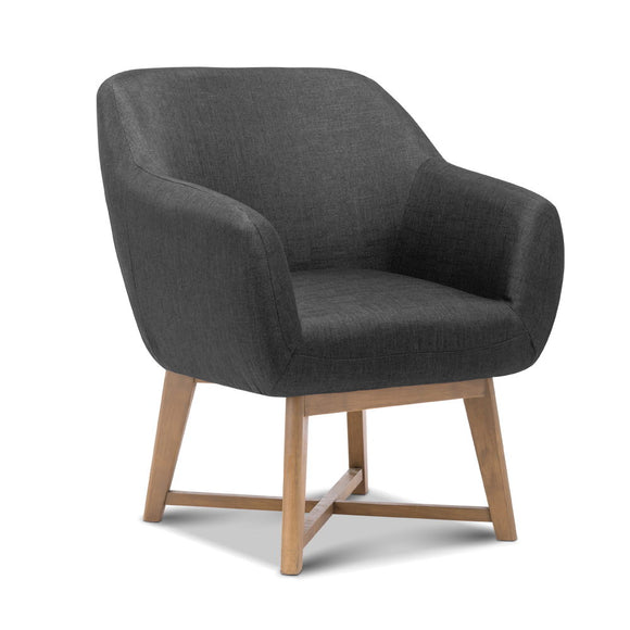 NNEDSZ Aston Tub Accent Chair Charcoal