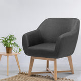 NNEDSZ Aston Tub Accent Chair Charcoal