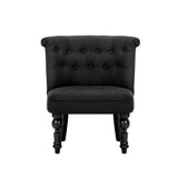 NNEDSZ Fabric Occasional Accent Chair - Black