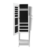 NNEDPE Floor Standing Jewellery Cabinet With Led Light Mirror