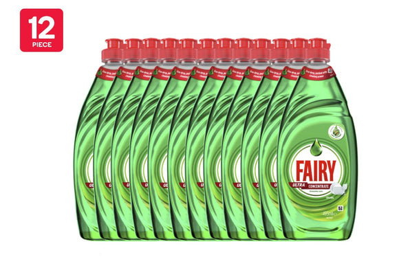 NNEKG Fairy Dishwashing Liquid Ultra Concentrate Original 495ml 12 Pack