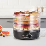 NNEDSZ Food Dehydrator with 5 Trays - Black